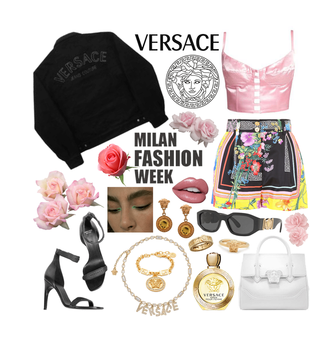 Milan Fashion Week 2019: Versace-pink 🌷