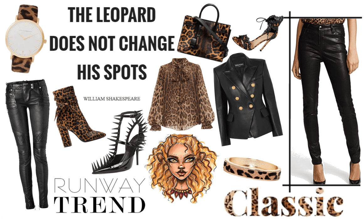 Leopard and Leather Trend