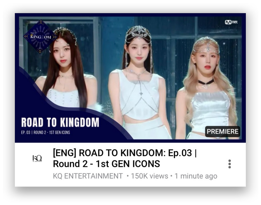 ROAD TO KINGDOM: Ep.03 | Round 2 - 1st GEN ICONS