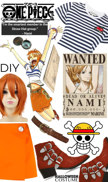 DIY Costume - Nami One Piece Outfit