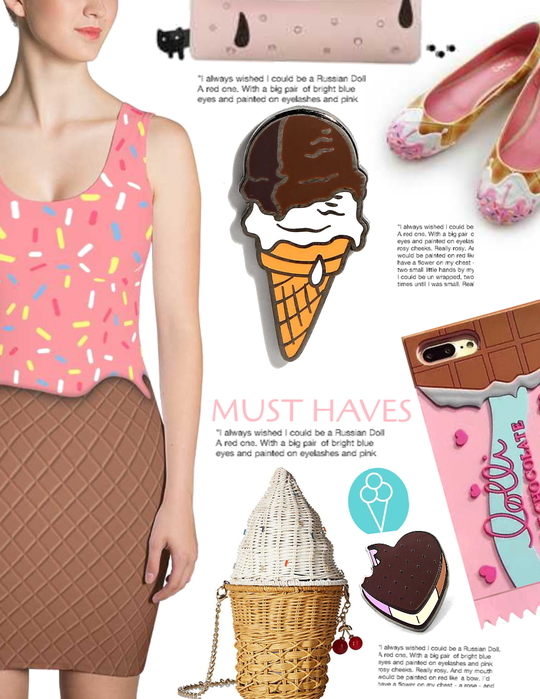 Must haves for this icecream day