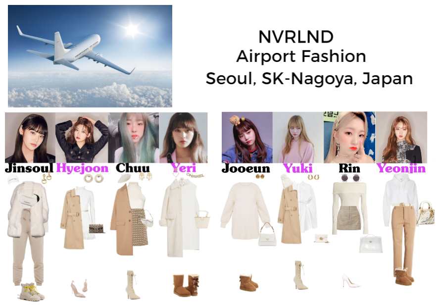 NVRLND Airport fashion (outfits Marionette)
