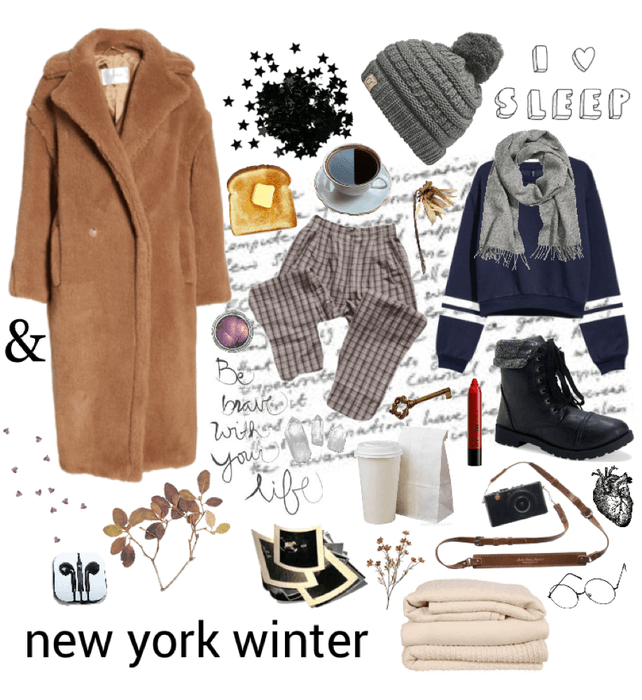 new york winter work day