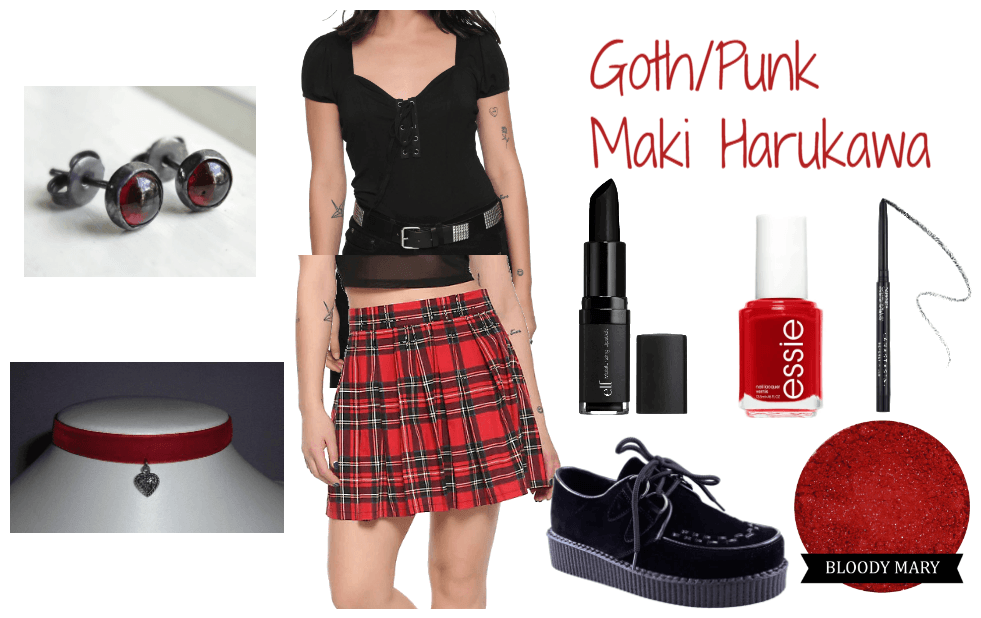Goth/Punk Maki Harukawa
