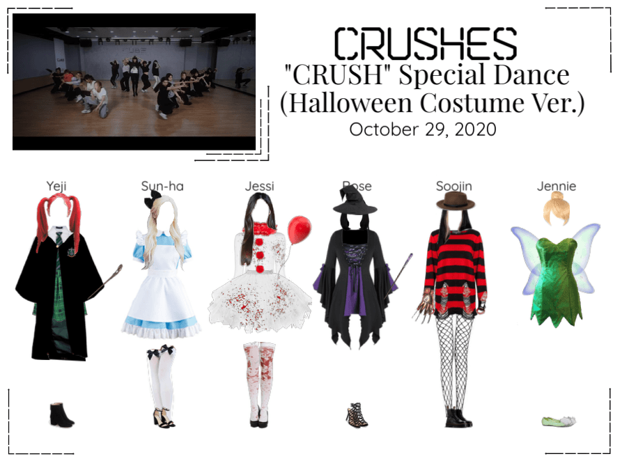 Crushes (호감) "Crush" [Halloween ver Special Dance]