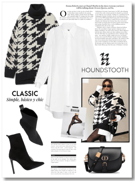 Fashionable Houndstooth