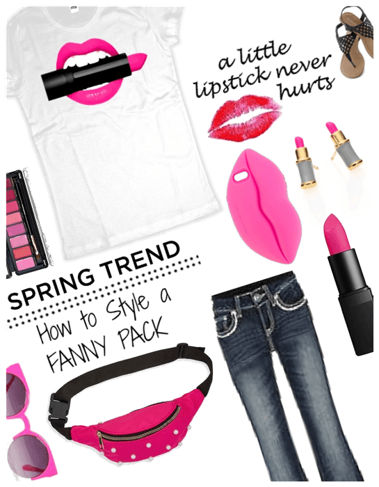 how to style a fanny pack