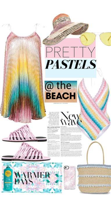 Pretty Pastels @ the beach🏝🏖