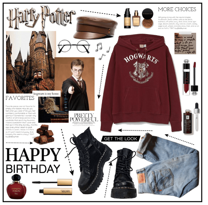 An outfit to celebrate Harry Potter's Birthday!