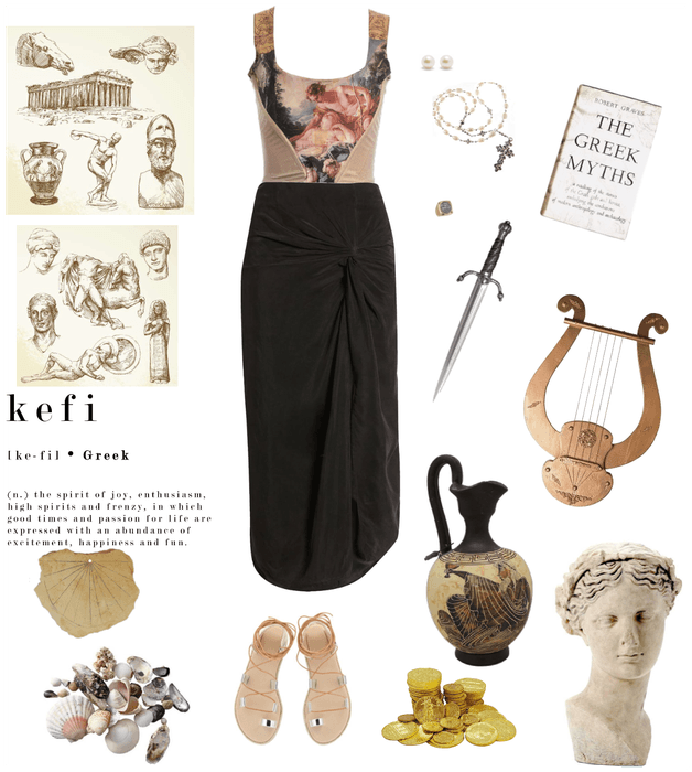 📜🏛🏺Ancient Greece inspired outfit 🏺🏛📜