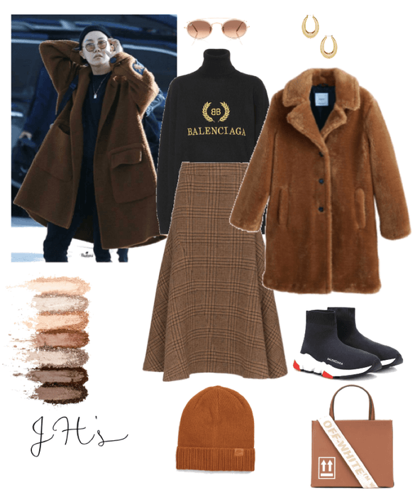 hoseok’s gf winter outfit idea