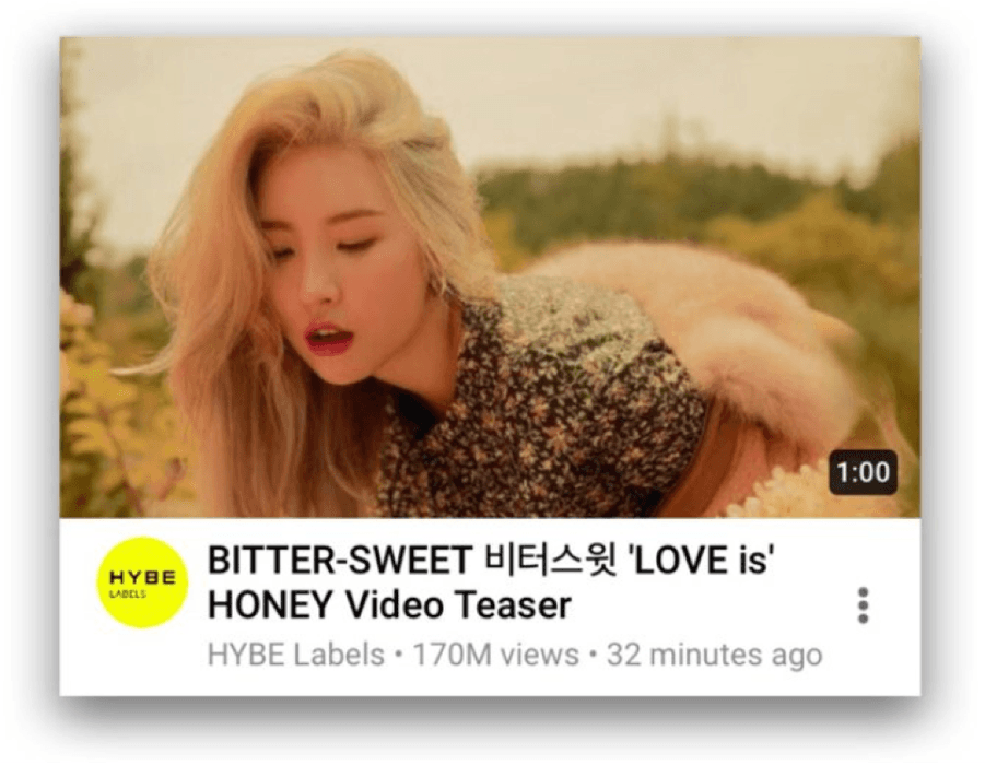 BITTER-SWEET 비터스윗 (HONEY) ‘LOVE is’ Teasers