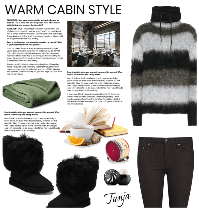 Warm Cabin Style