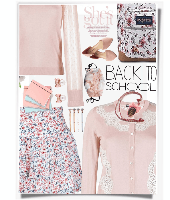 She’s Got It: Girly Girl Back To School outfit