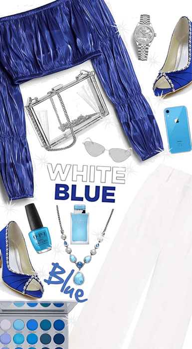 💙blue and white🤍