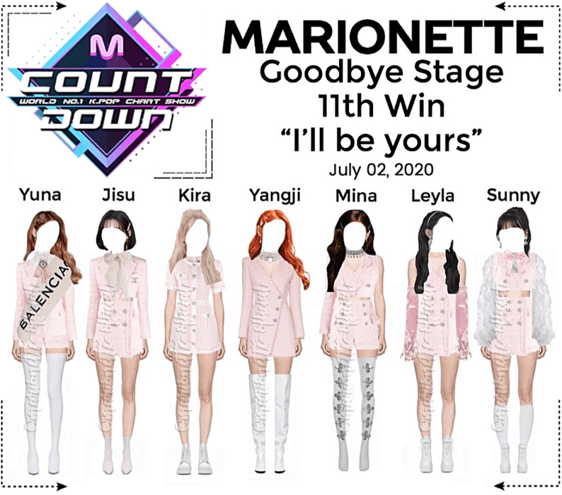 MARIONETTE (마리오네트) [M COUNTDOWN] Goodbye Stage