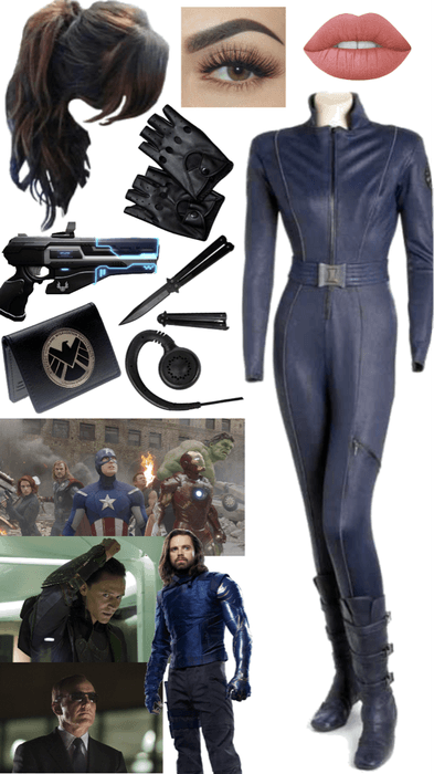 shield agent oc// combat gear