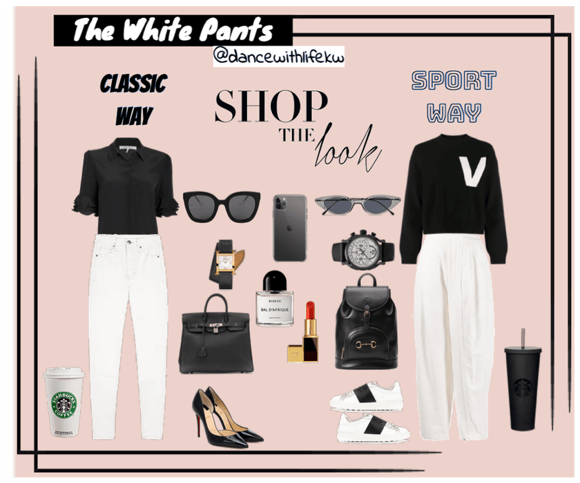the white pants