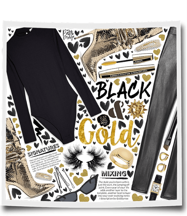 Gold & Black 🥂