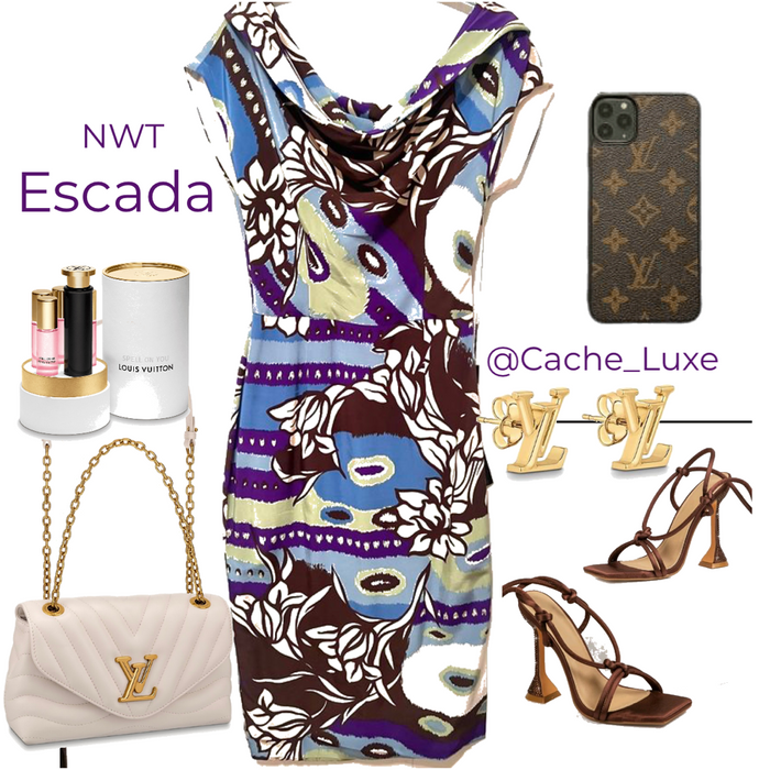 Escada Dress @Cache_Luxe