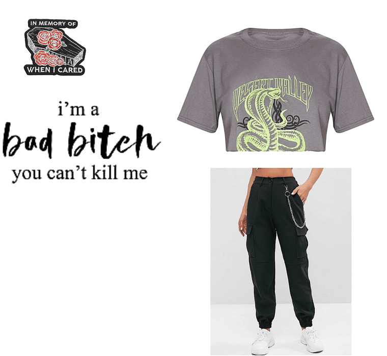 I’m a bad bitch you can’t kill me