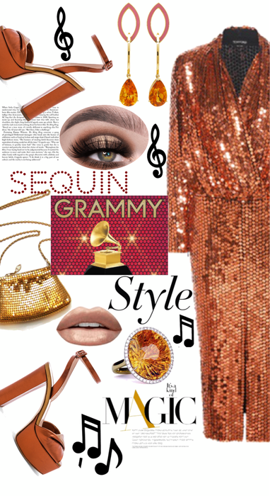 Sequin Grammy Style