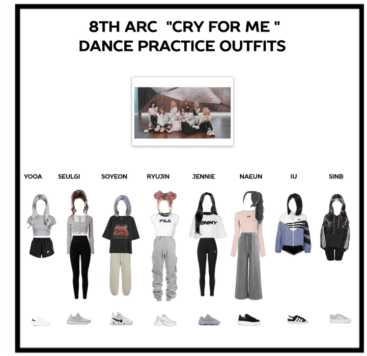8th Arc "cry for me" dance practice