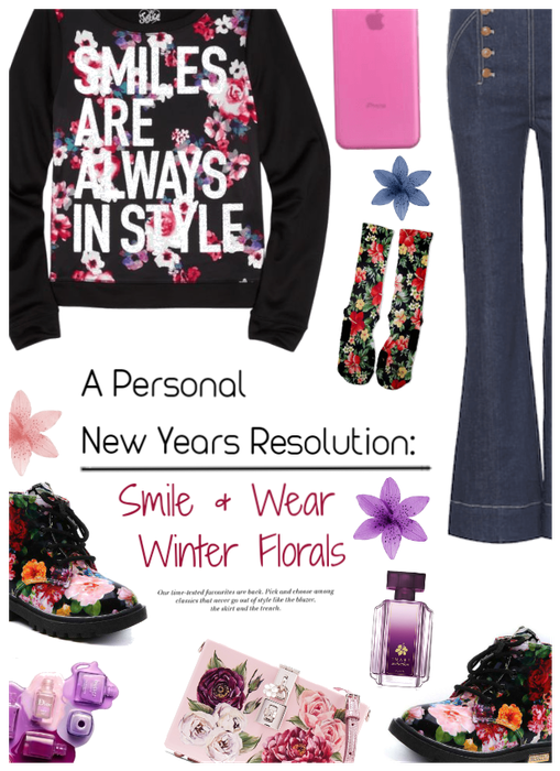 NY Resolution: Smile & Wear Winter Florals
