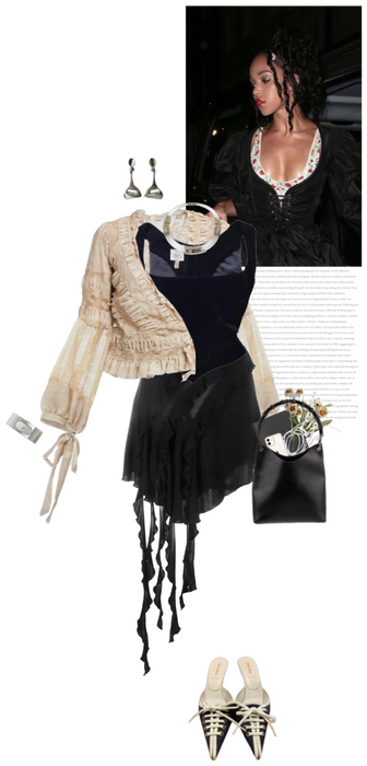 FKA Twigs corset GOAT - romantic Vivienne Westwood