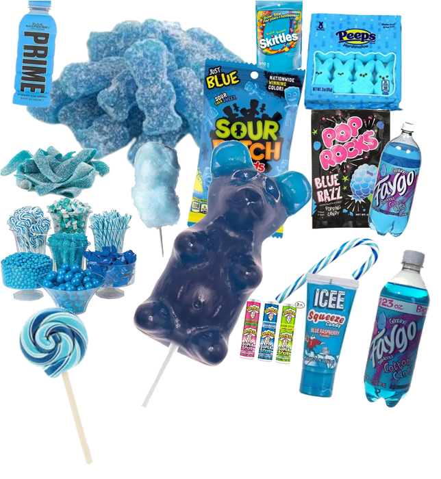 blue candy day