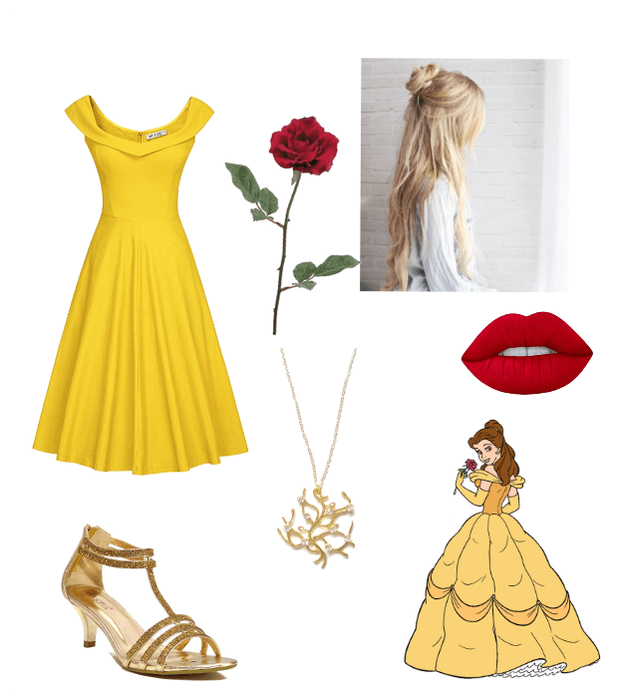 Belle from Beauty and the Beast DIY Halloween