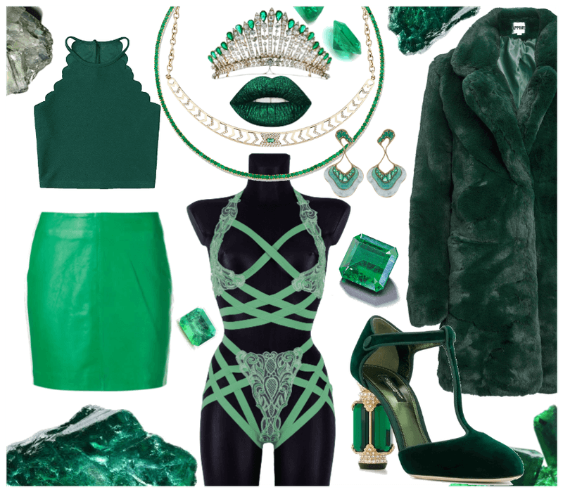 e is for Emerald & also for Extra