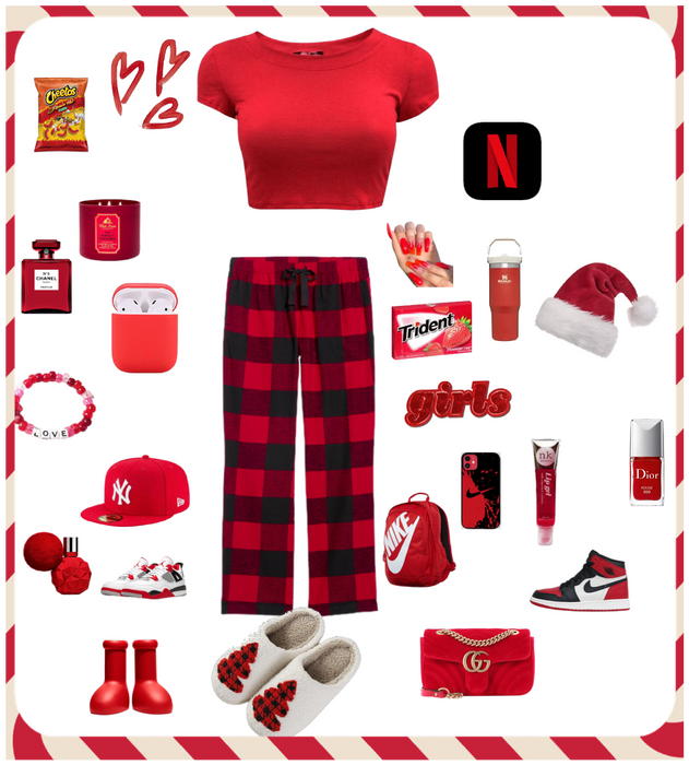 Red theme to get ready for christmas