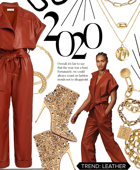 leather trend : 2020