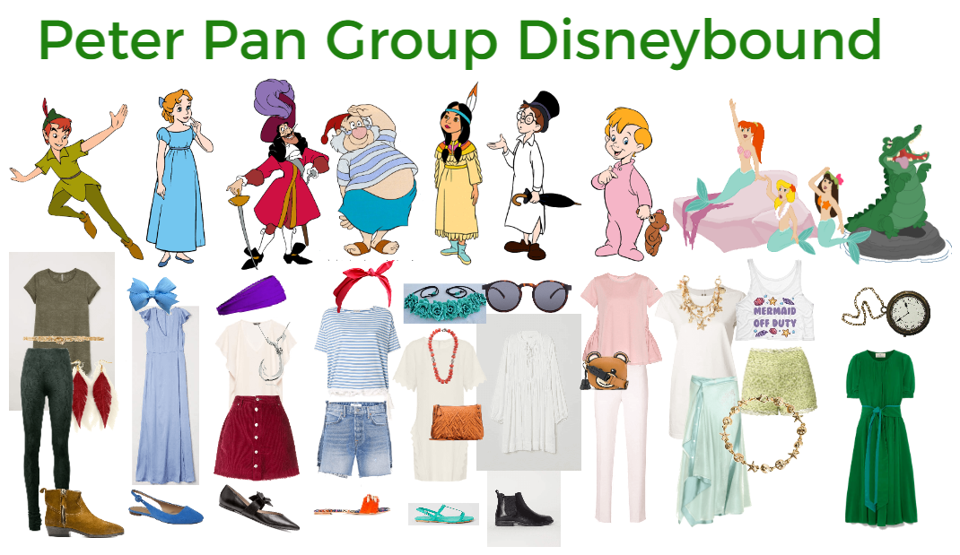 Peter Pan Group Disneybound