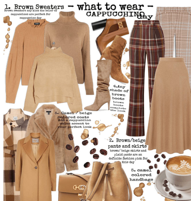 What To Wear on cappucino day