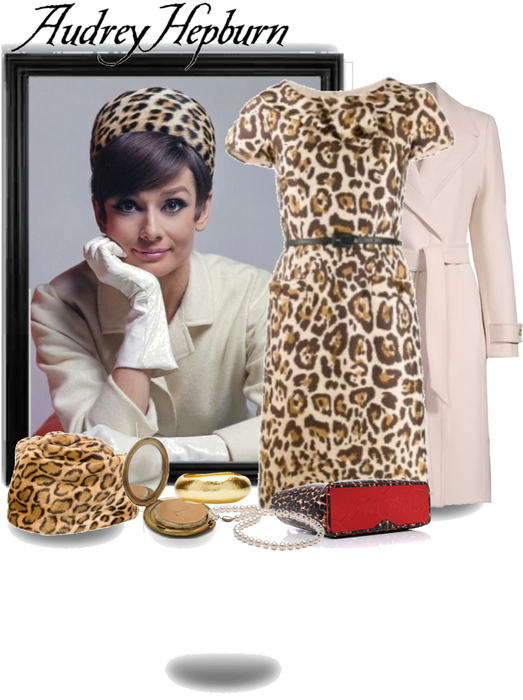 Audrey Hepburn in Leopard