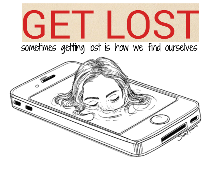 get lost