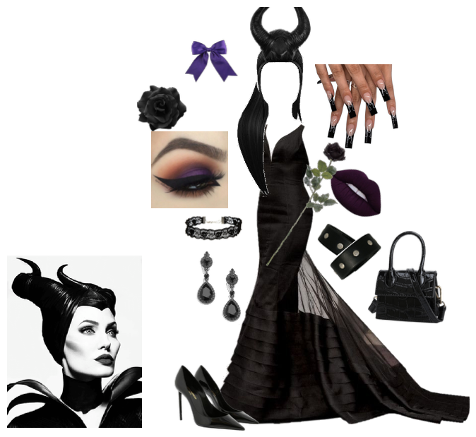 Maleficent Arrives at The Ball