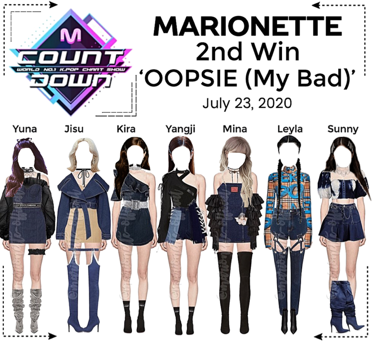 MARIONETTE (마리오네트) [M COUNTDOWN] ‘OOPSIE (My Bad) | 2nd Win