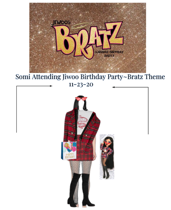 Somi Attending Jiwoo´s Surprise Party~Bratz Theme