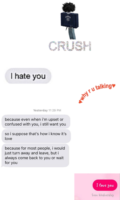 part three with her crush