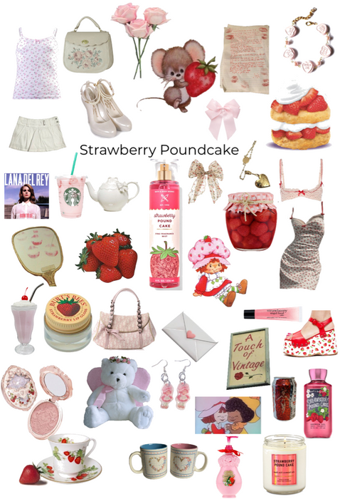 Strawberry Poundcake 🍰