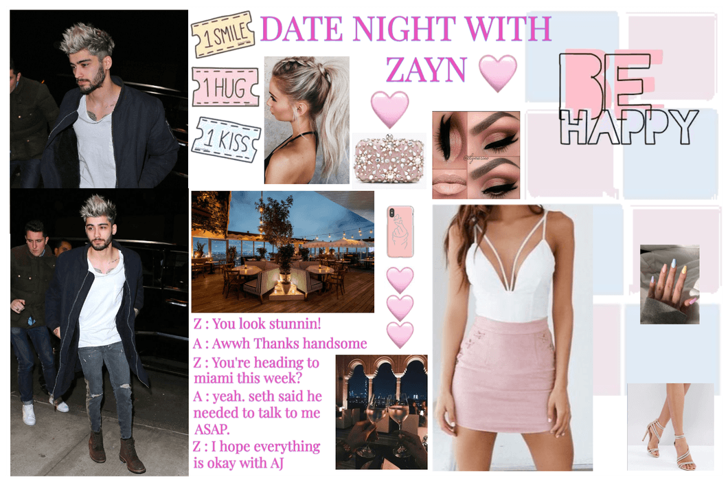 Adriana : Date night with Zayn
