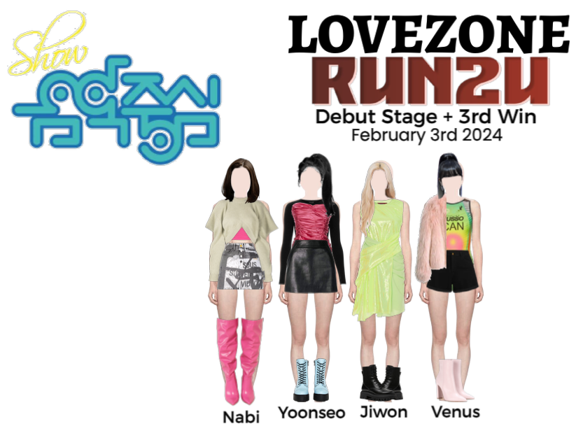 LOVEZONE (러브존) RUN2U | Show! Music Core