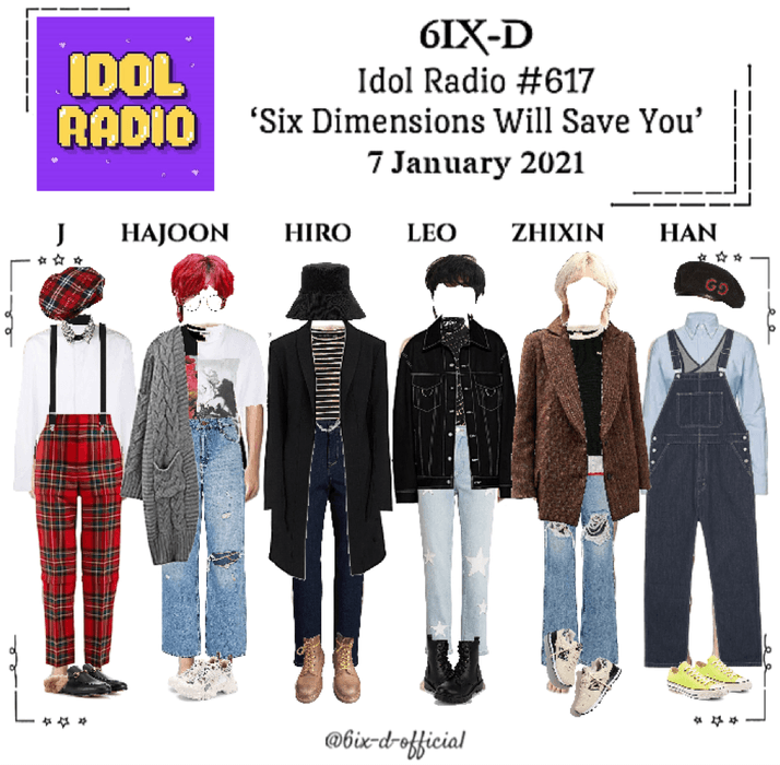 6IX-D [씩스띠] Idol Radio 210107