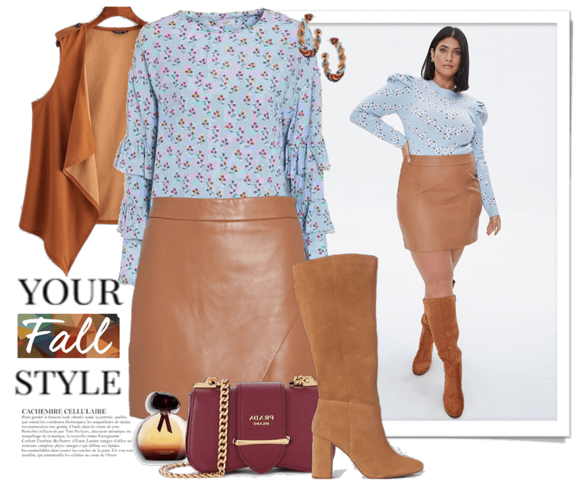 Plus size fall style