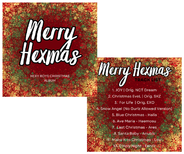 Hexy Boys Merry Hexmas Album