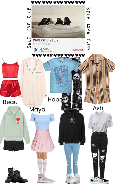DI-VERSE Life Ep. 2 Outfits