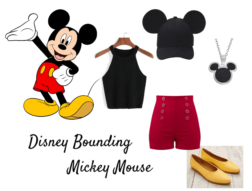 Disney Bounding Mickey Mouse